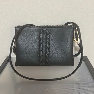 Elegant Black Crossbody Bag